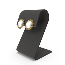 Earring Gold Pearl Athena